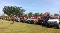 Hiburan Sebelum Puasa, Castle Group dan Jeep Adventure Ponorogo Kunjungi Refting Kali Kanjar Desa Paringan