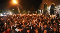 Kapolres Ponorogo Bersama Ratusan Pecinta Sepak Bola Gelar Aksi Solidaritas Untuk Korban Tragedi Kanjuruhan Malang