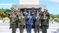Jajaran TNI di Madiun Raya Ziarah di TMP Madiun Jelang HUT ke-77 TNI