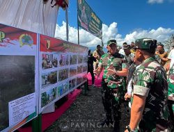 Pangdam V/Brawijaya Tinjau Lokasi Brigif TP dan Yonif TP serta Tinjau Jembatan Perintis Garuda di Ponorogo