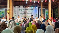 Ribuan Jamaah Padati Sholawat Ahad Pon Majelis Biajmala Dzikro di Paringan