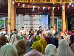 Ribuan Jamaah Padati Sholawat Ahad Pon Majelis Biajmala Dzikro di Paringan
