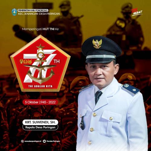 hut 77 TNI - paringan